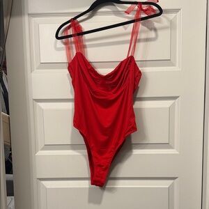 Princess Polly Vibrant Red Bodysuit